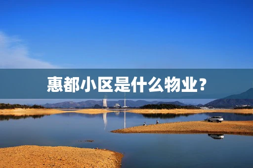 惠都小区是什么物业？