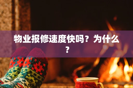 物业报修速度快吗？为什么？