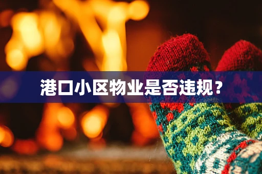 港口小区物业是否违规？