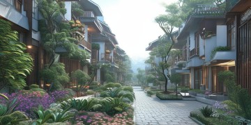 金山府小区物业是否违法？