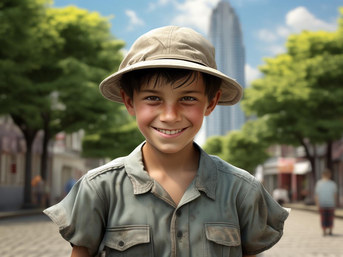 干物业的笨小孩究竟叫什么？